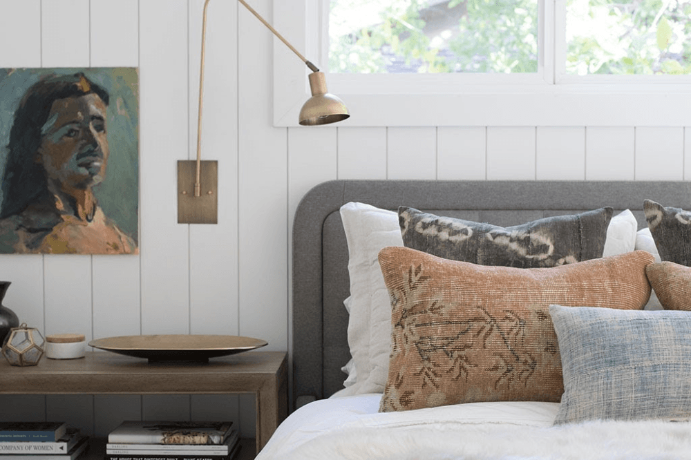 Shiplap Bedroom Close up