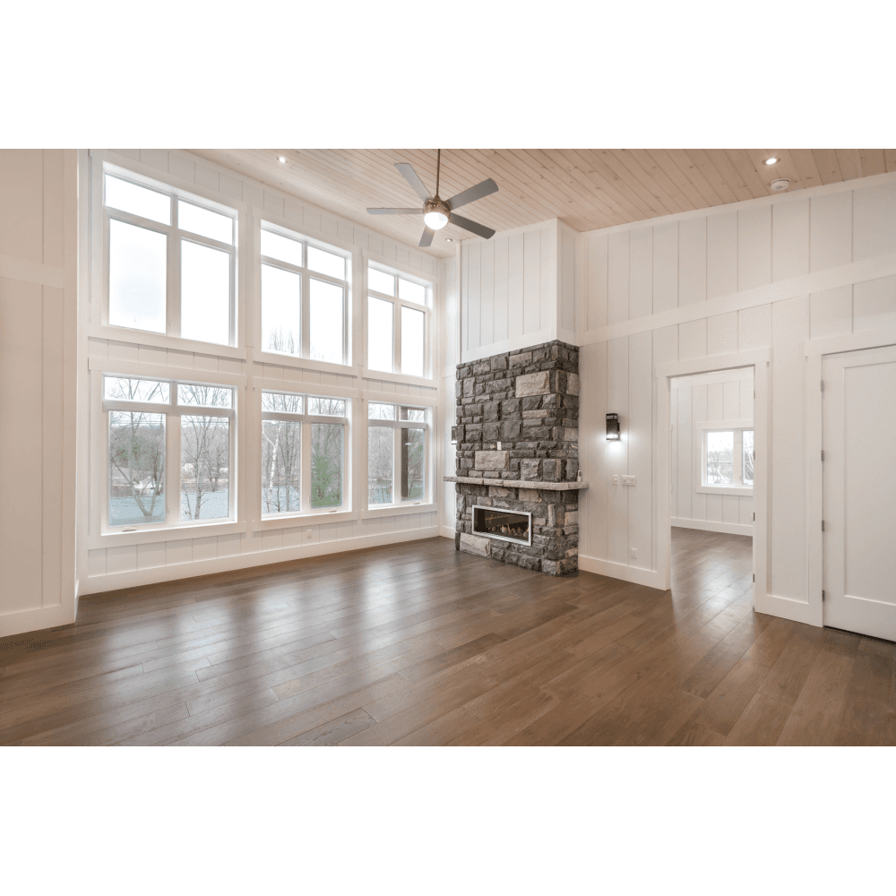 Bayshore Boulevard-7 Shiplap wall in living room 